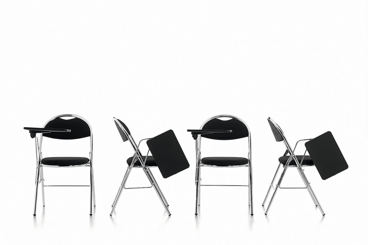 Milan Right Hand Foldaway Poly Writing Table