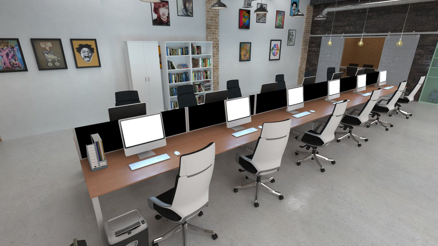 Xenon Medium Back Executive Office Chair with Arms