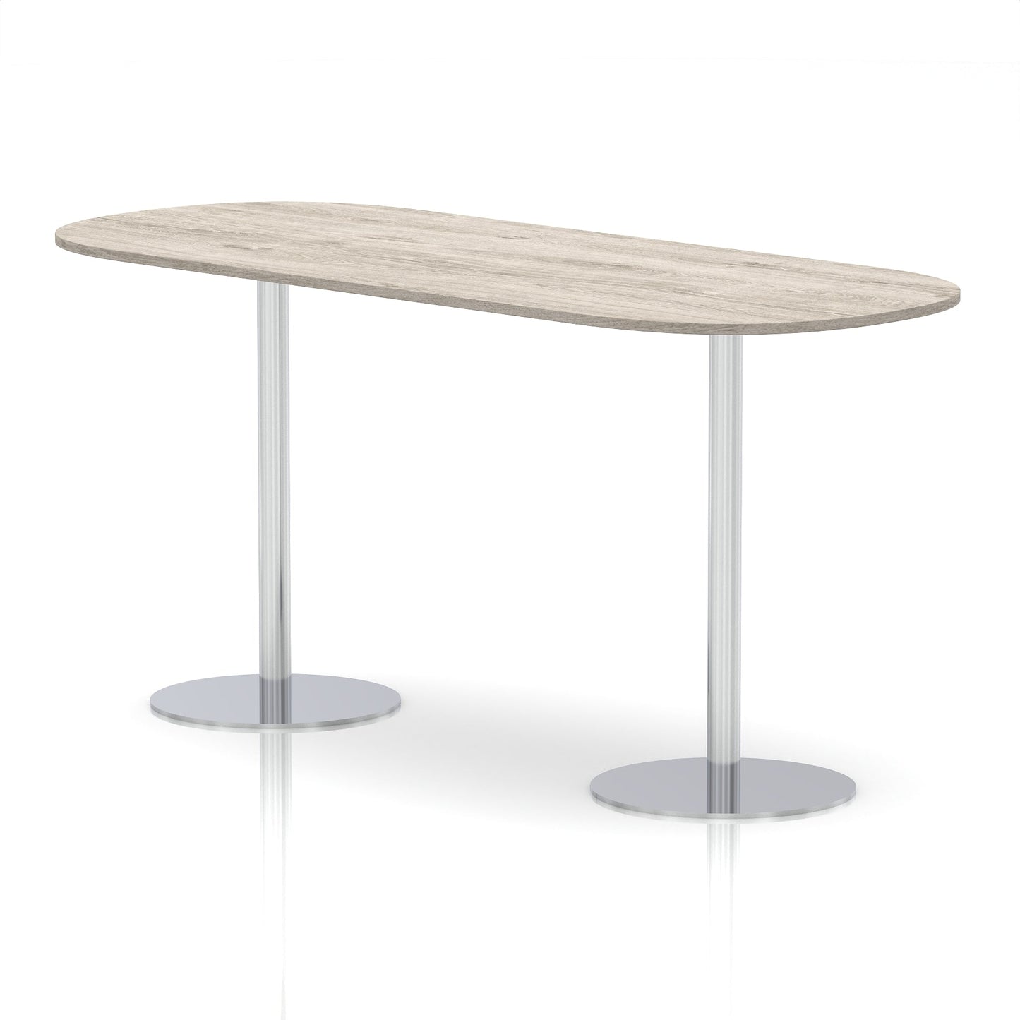 Italia Boardroom Table Silver Leg