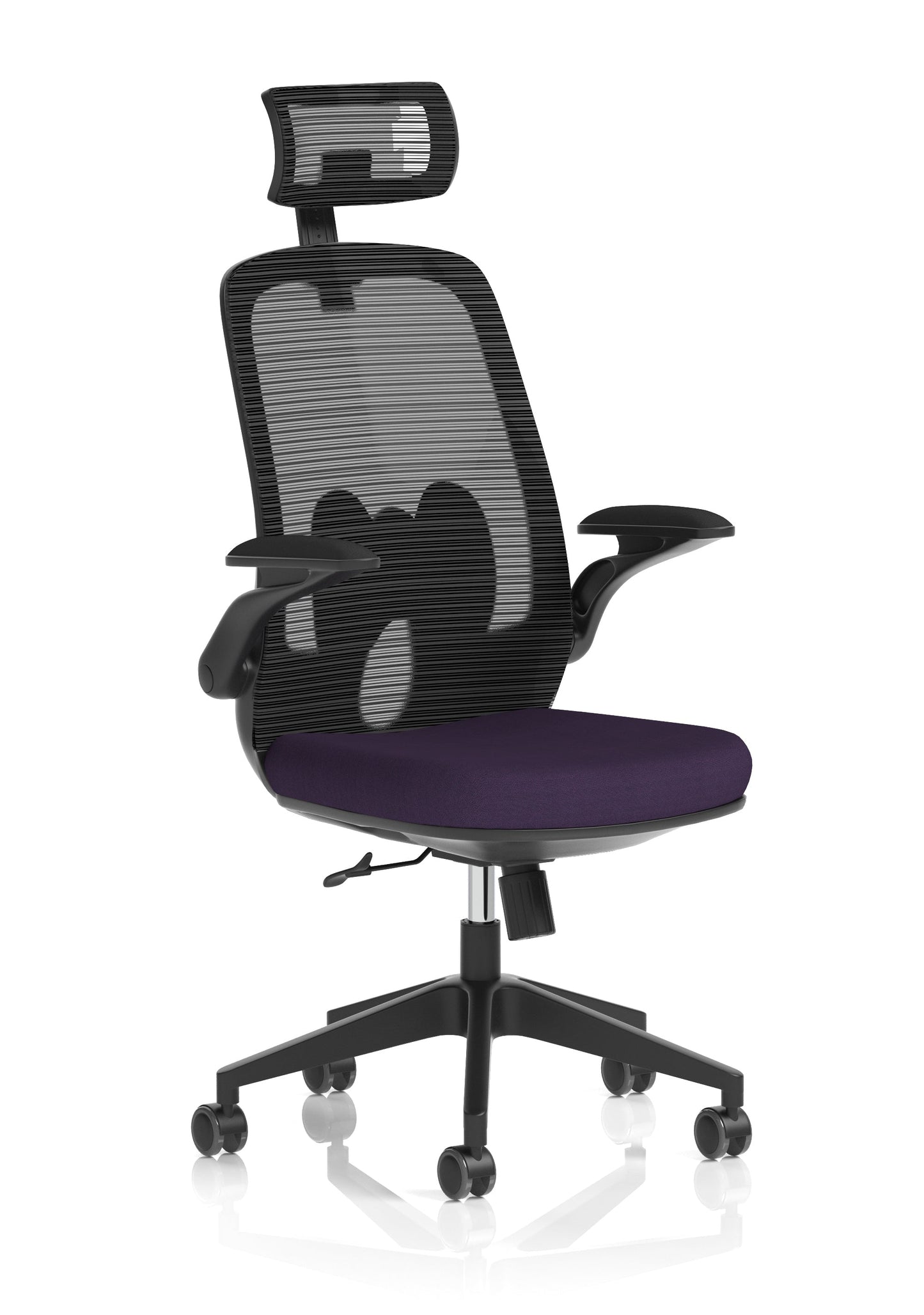 Sigma Executive Mesh Chair With Folding Arms