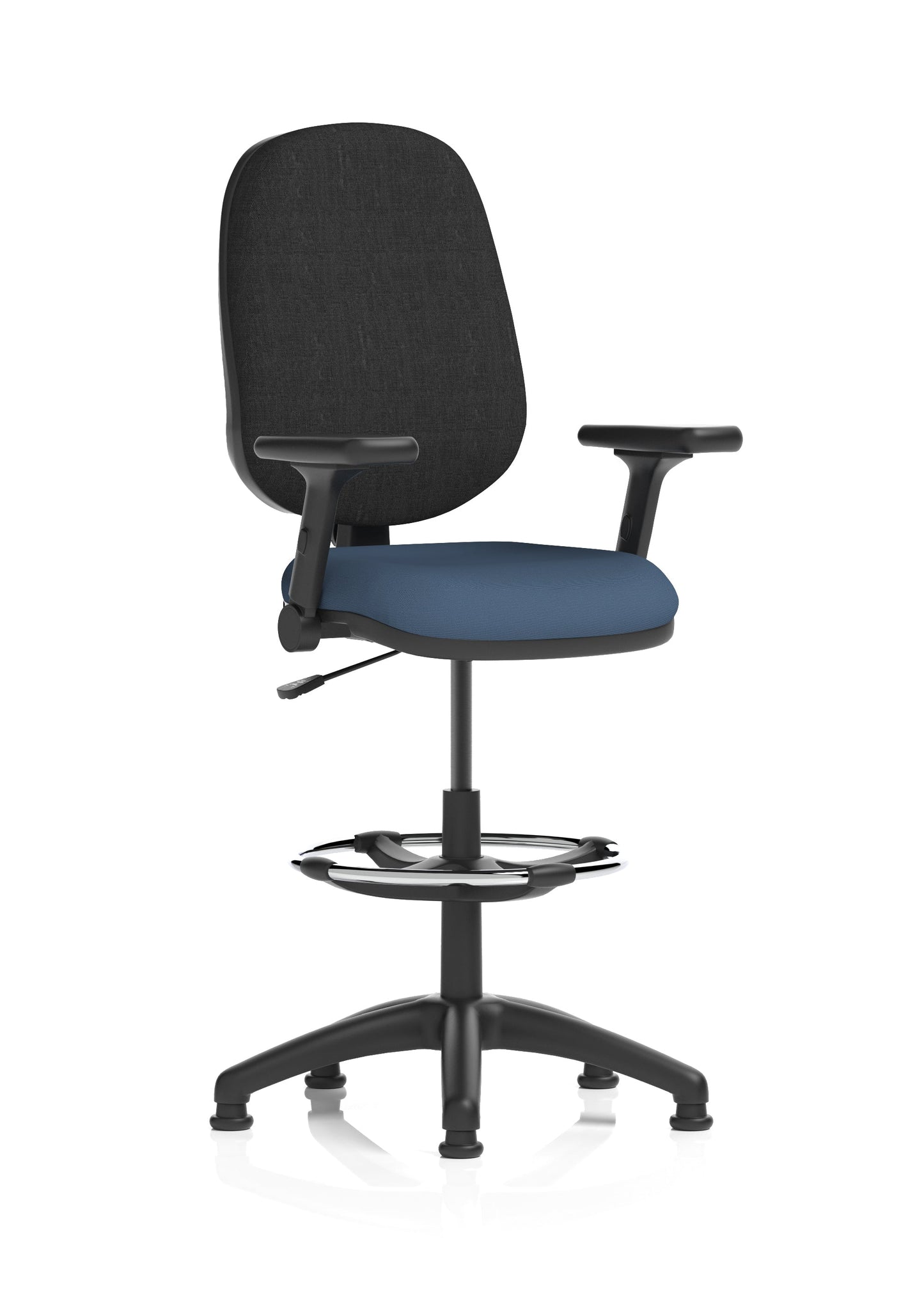Eclipse Plus I Medium Back Task Operator Office Chair with Hi Rise Draughtsman Kit