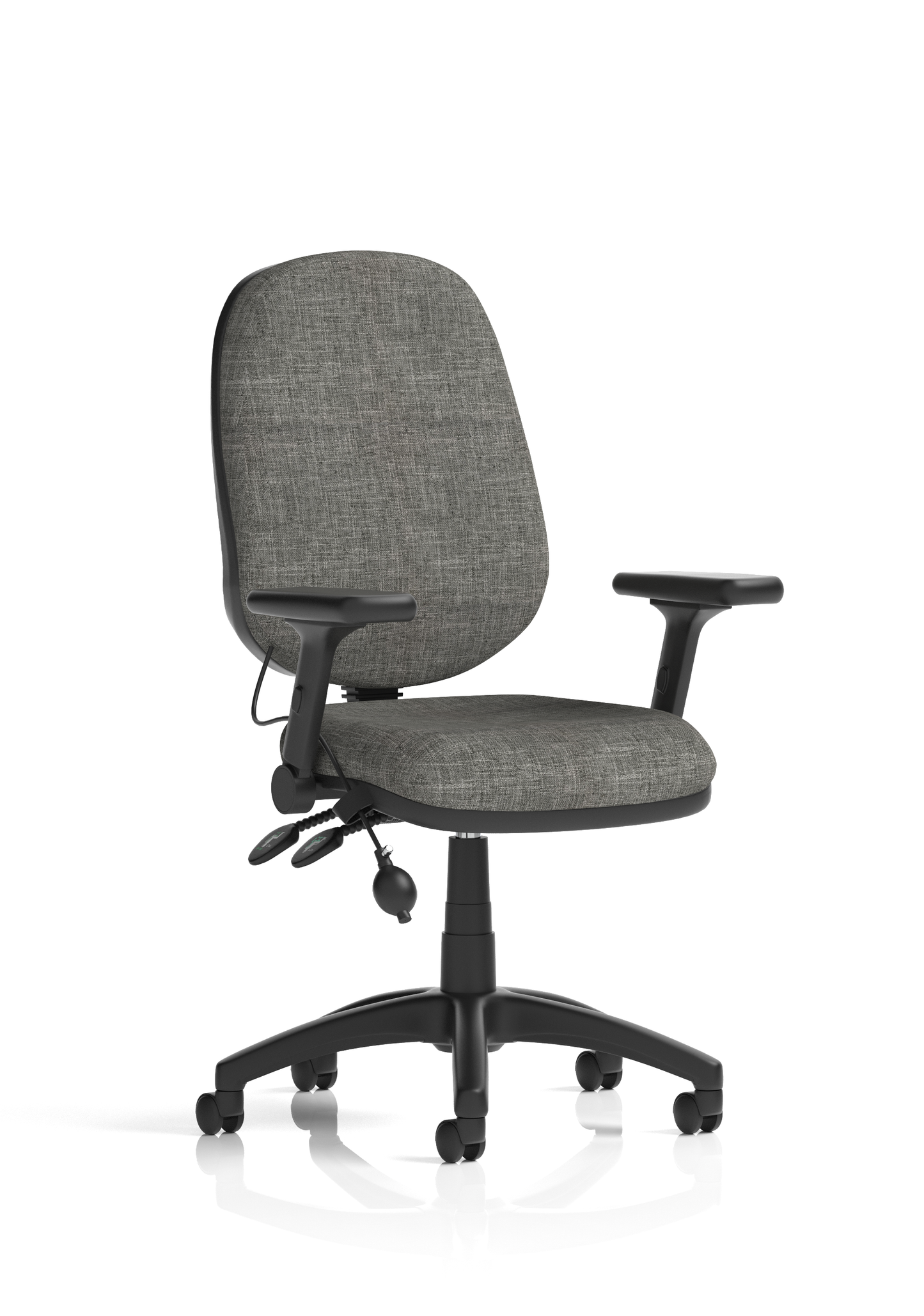 Eclipse Plus II Medium Back Task Operator Office Chair With Pump Lumbar