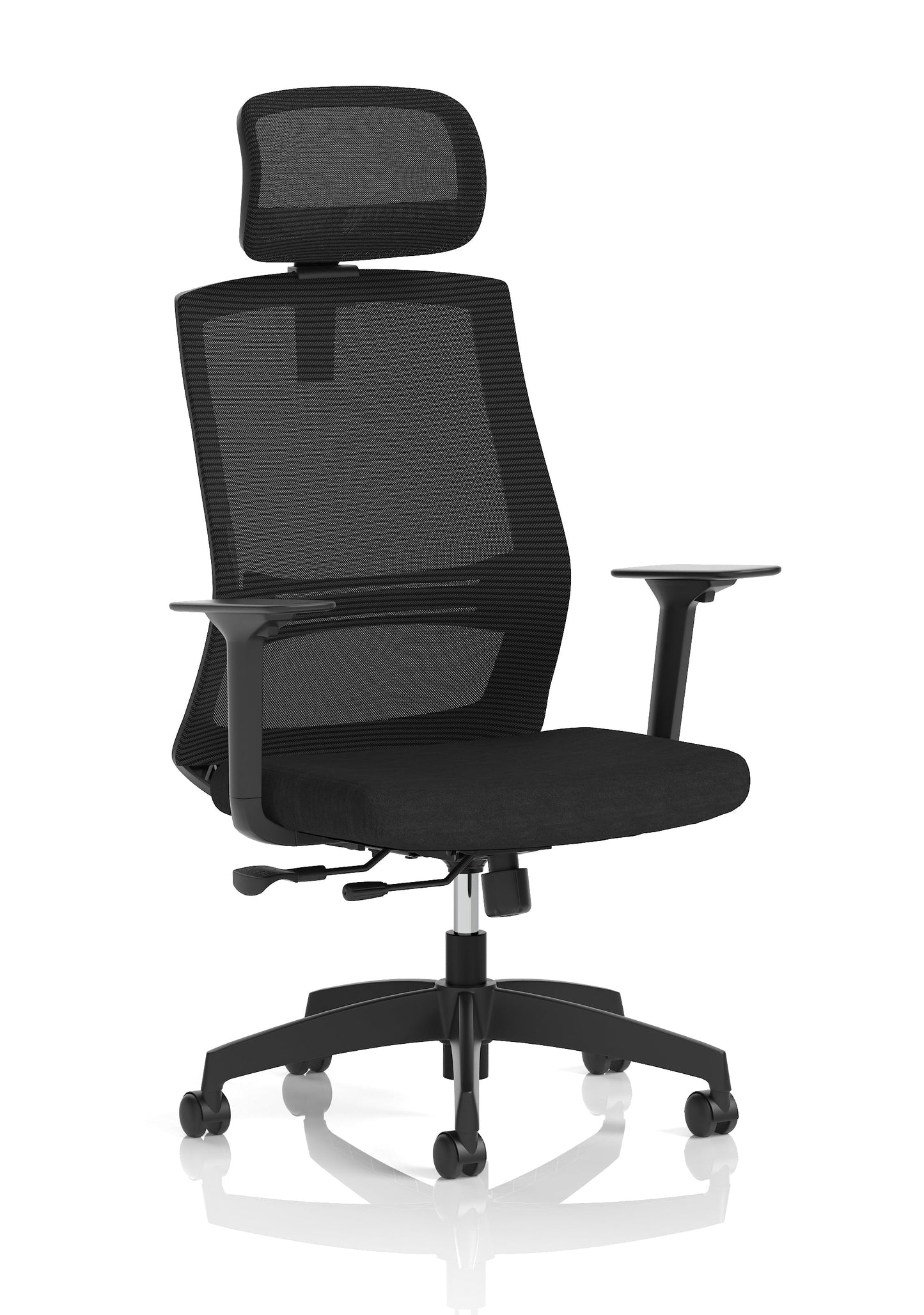 Black Friday - Ventra Mesh Back Task Operator Office Chair Height Adjustable Arms