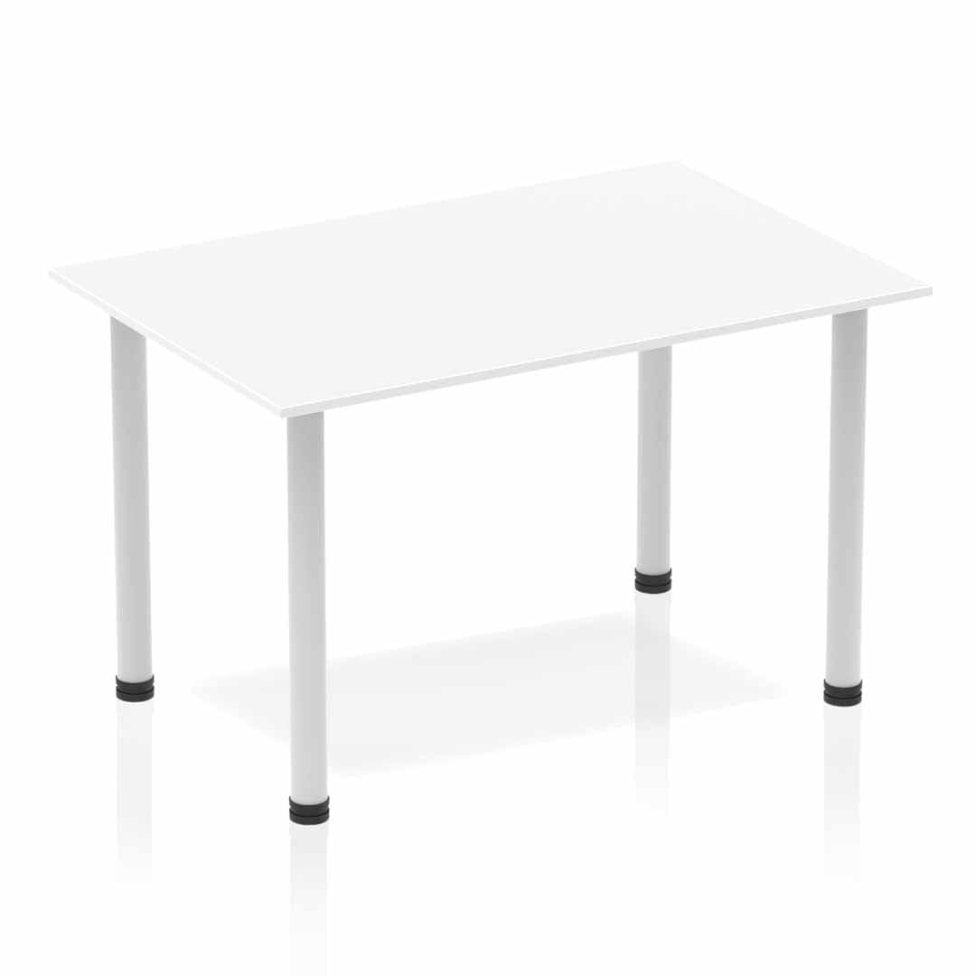 Impulse 1200mm Straight Table With Post Leg
