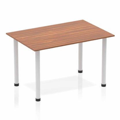 Impulse 1200mm Straight Table With Post Leg