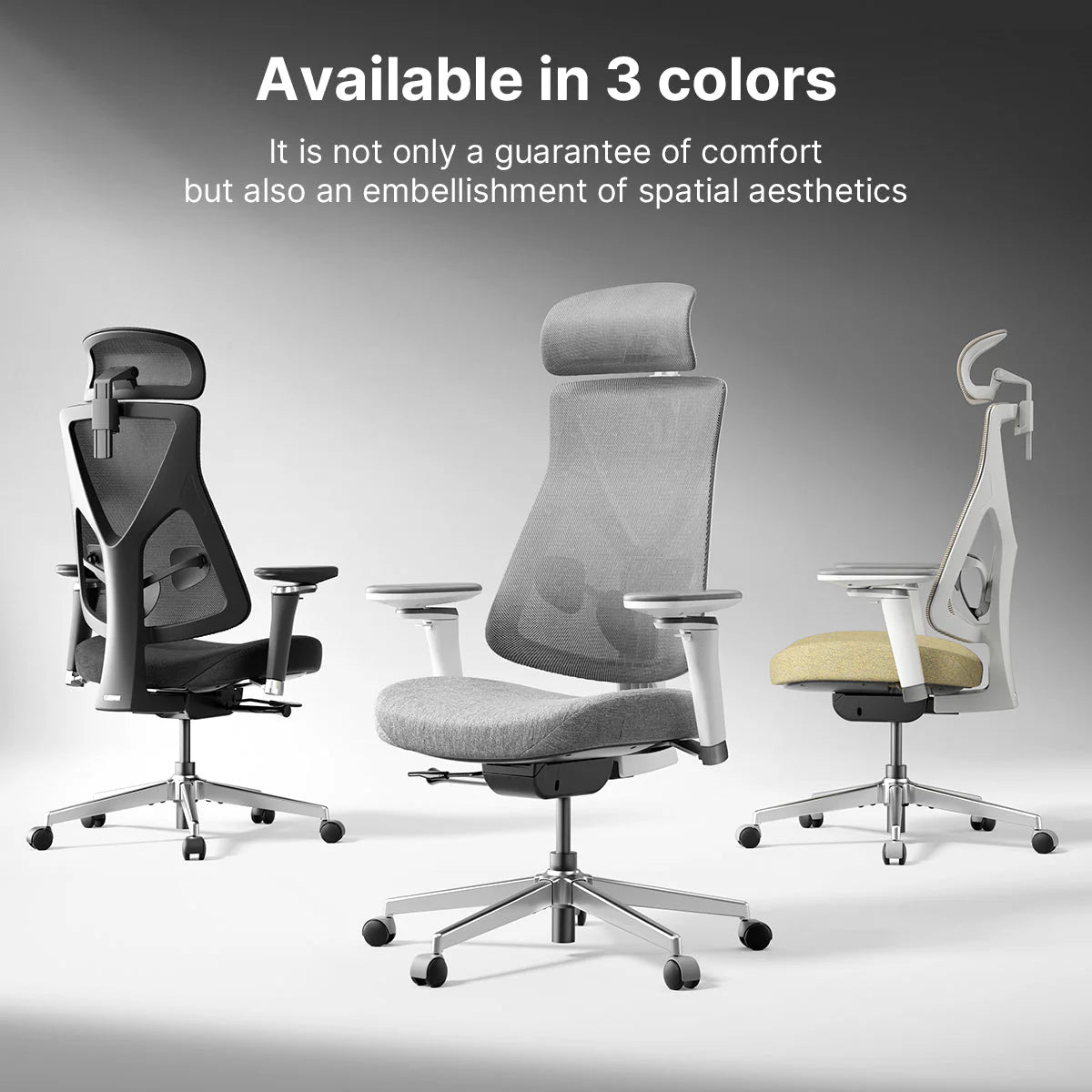 Hinomi D3 Ergonomic TriFlo™ Lower Back Support Office Chair