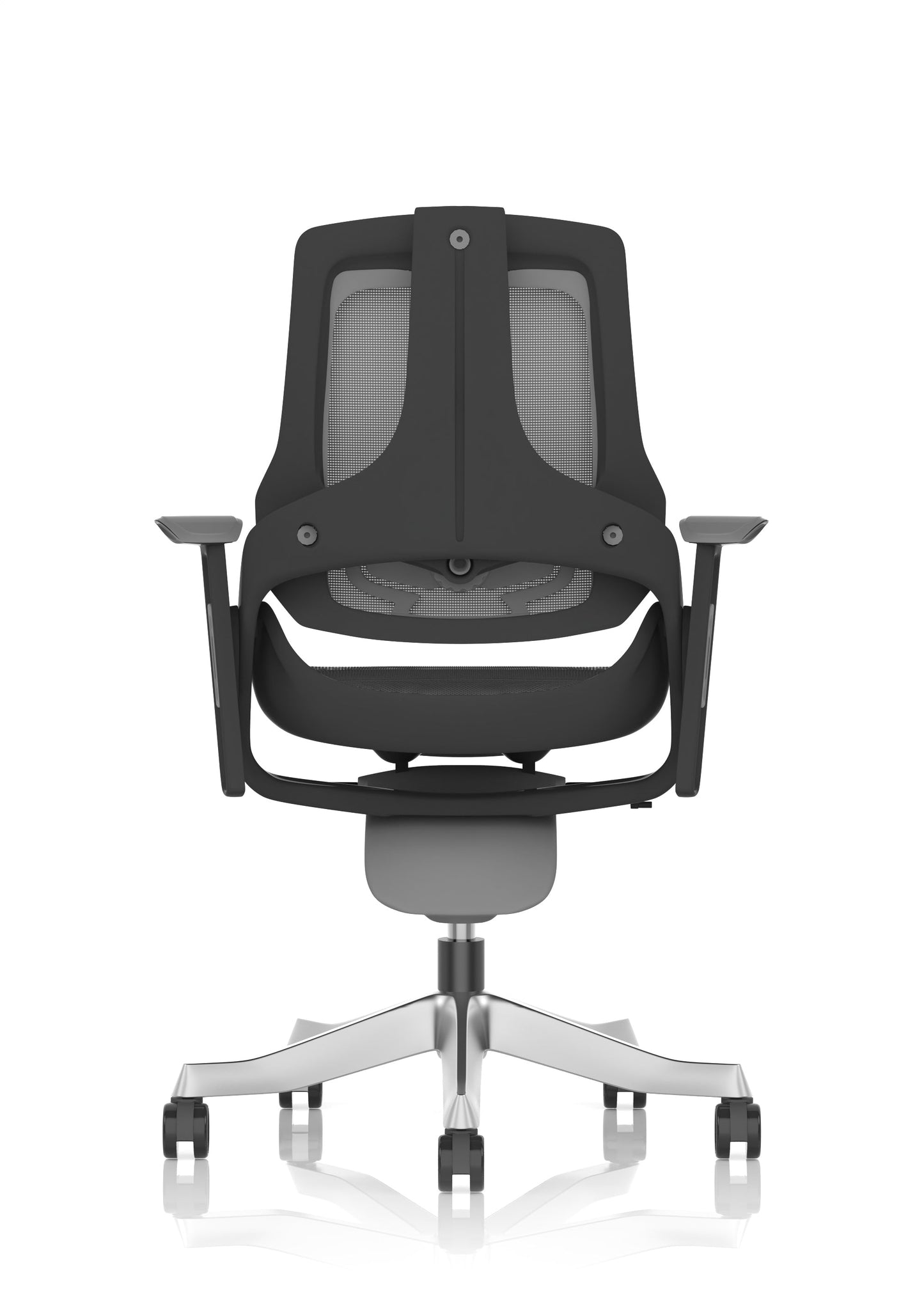 Zure High Back Black Shell Executive Office Chair with Arms