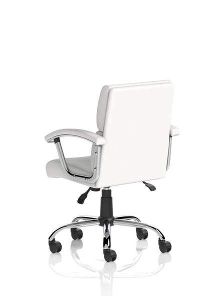 Desire Medium Back Leather Executive Office Chair with Arms