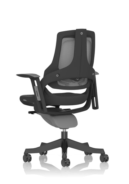 Zure High Back Black Shell Executive Office Chair with Arms