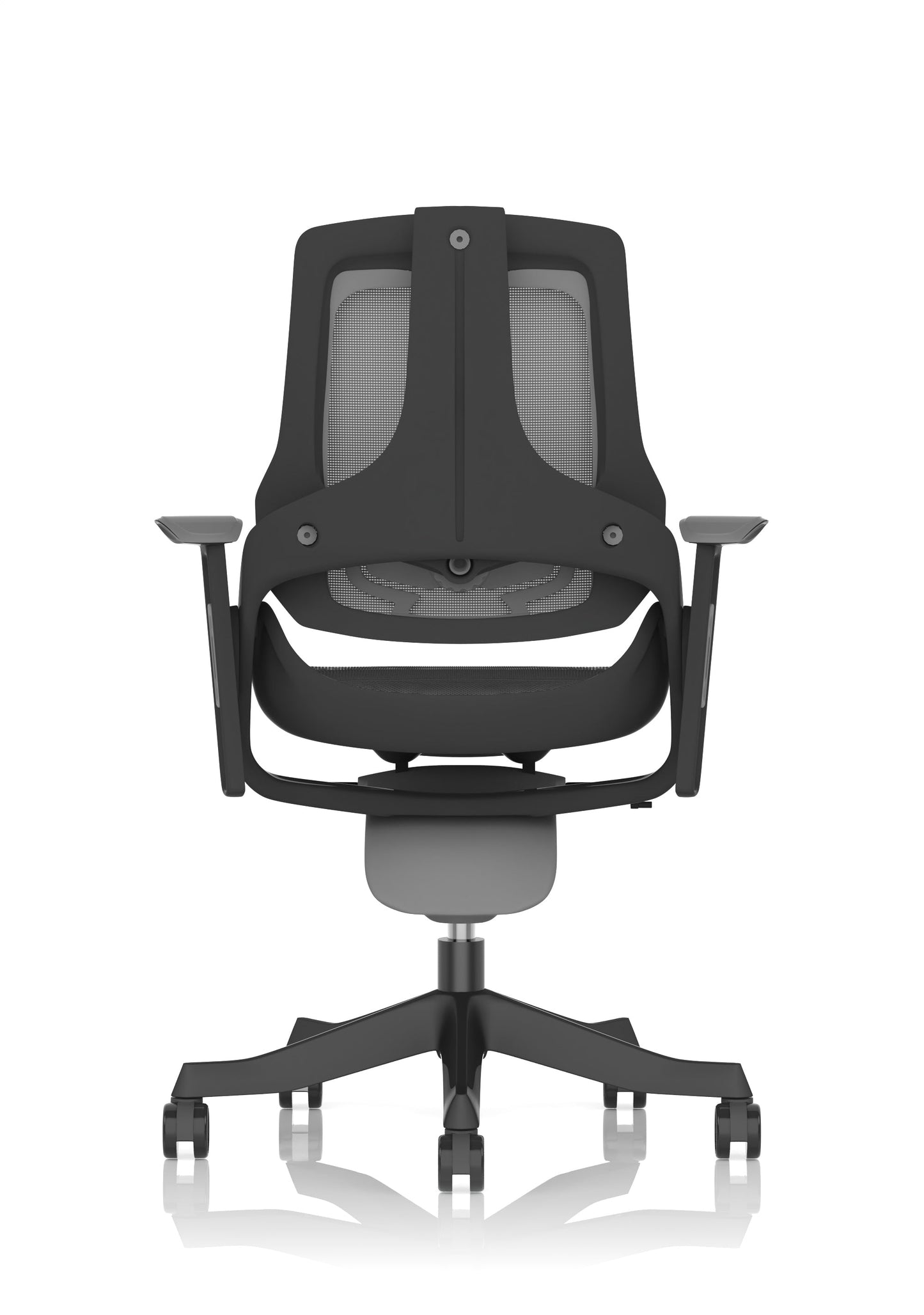 Zure High Back Black Shell Executive Office Chair with Arms