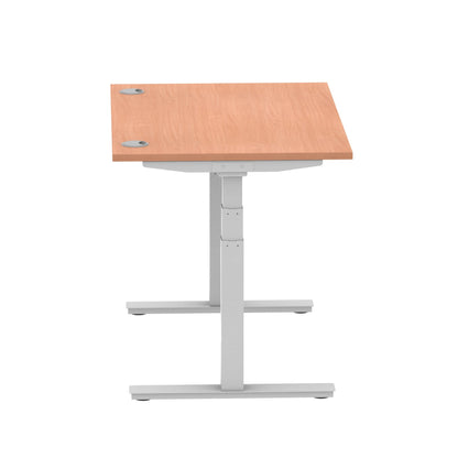 Air Height Adjustable Desk With Cable Ports and Memory Height Settings