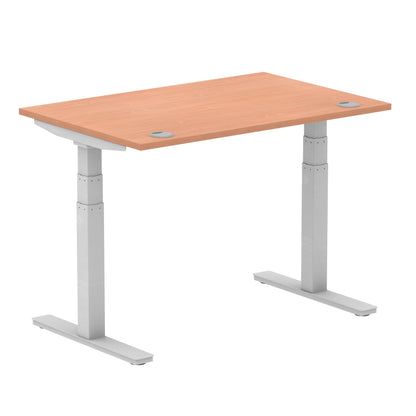 Air Height Adjustable Desk With Cable Ports and Memory Height Settings