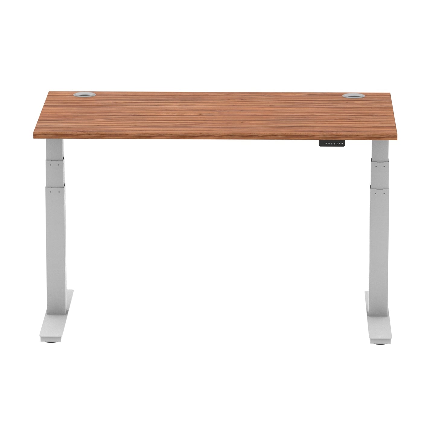 Air Height Adjustable Desk With Cable Ports and Memory Height Settings