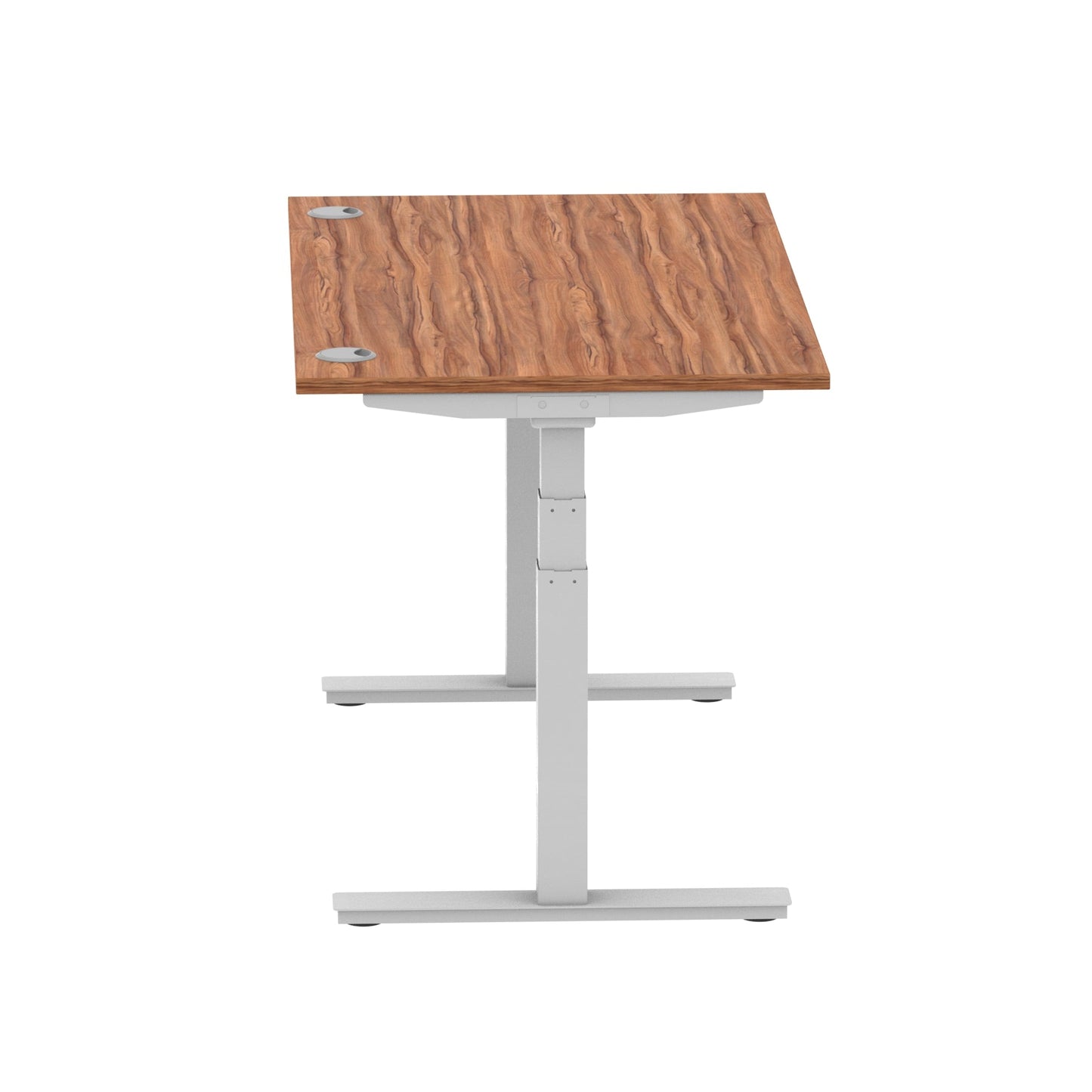 Air Height Adjustable Desk With Cable Ports and Memory Height Settings