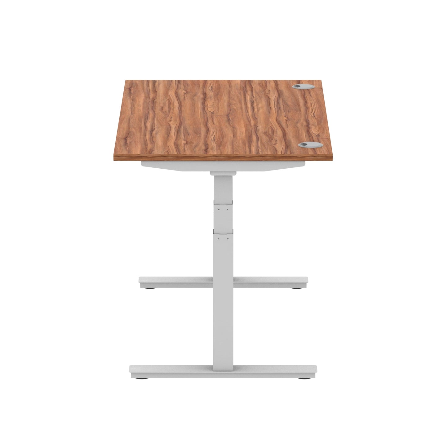 Air Height Adjustable Desk With Cable Ports and Memory Height Settings