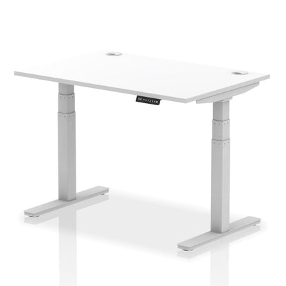 Air Height Adjustable Desk With Cable Ports and Memory Height Settings