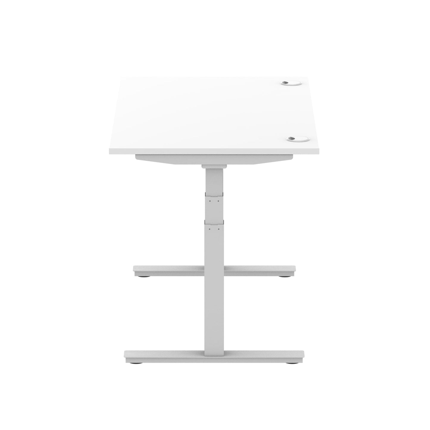 Air Height Adjustable Desk With Cable Ports and Memory Height Settings
