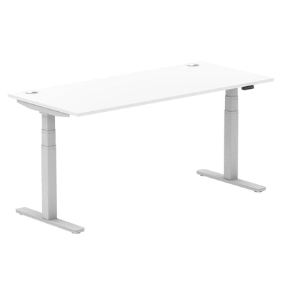 Air Height Adjustable Desk With Cable Ports and Memory Height Settings