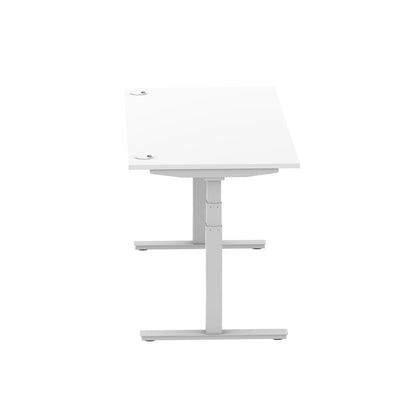 Air Height Adjustable Desk With Cable Ports and Memory Height Settings