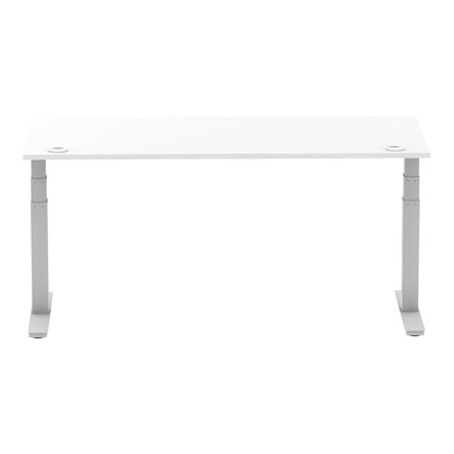Air Height Adjustable Desk With Cable Ports and Memory Height Settings