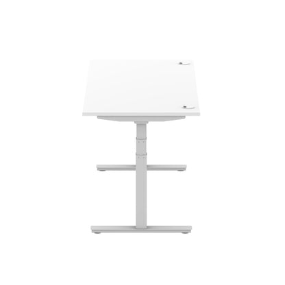 Air Height Adjustable Desk With Cable Ports and Memory Height Settings
