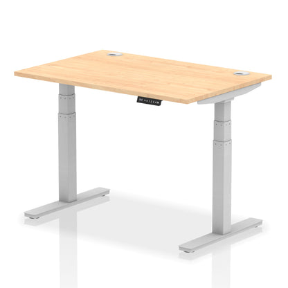 Air Height Adjustable Desk With Cable Ports and Memory Height Settings