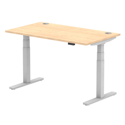 Air Height Adjustable Desk With Cable Ports and Memory Height Settings