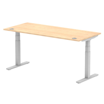 Air Height Adjustable Desk With Cable Ports and Memory Height Settings