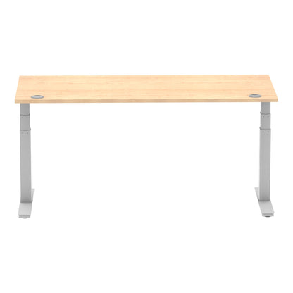 Air Height Adjustable Desk With Cable Ports and Memory Height Settings