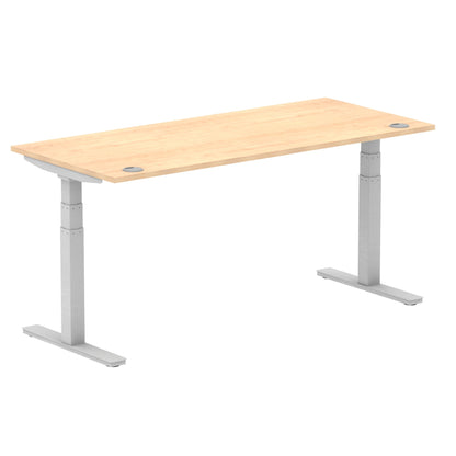 Air Height Adjustable Desk With Cable Ports and Memory Height Settings