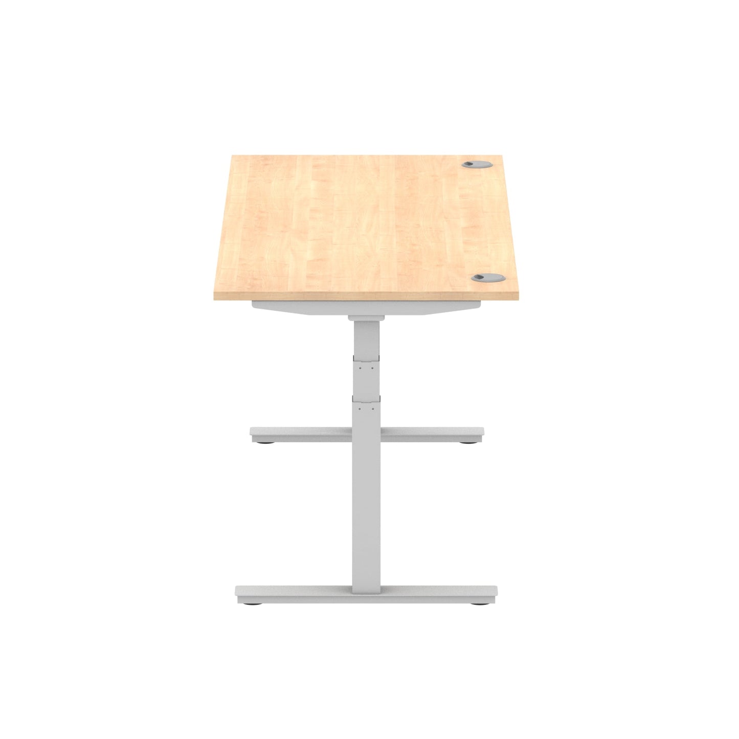 Air Height Adjustable Desk With Cable Ports and Memory Height Settings