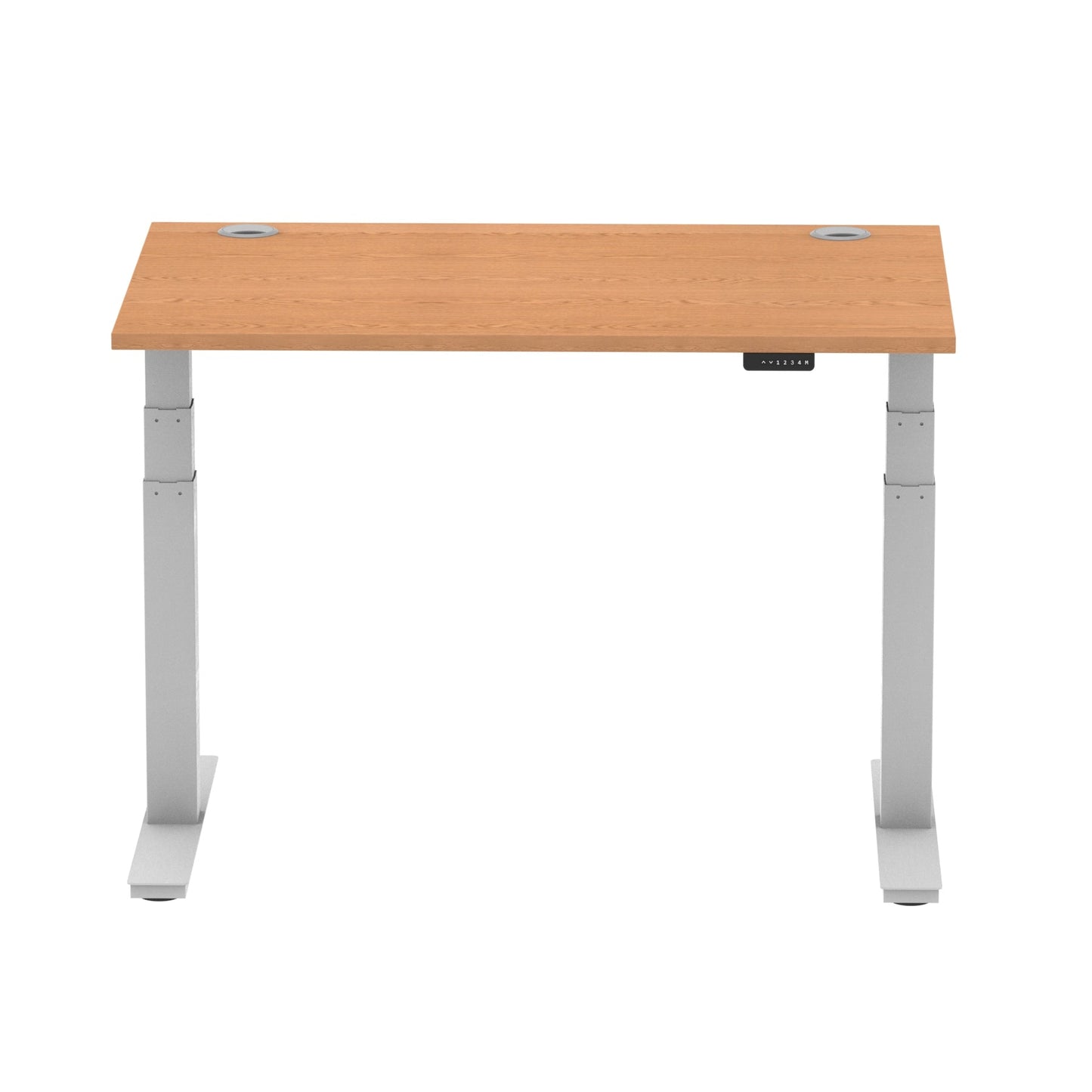 Air Height Adjustable Desk With Cable Ports and Memory Height Settings