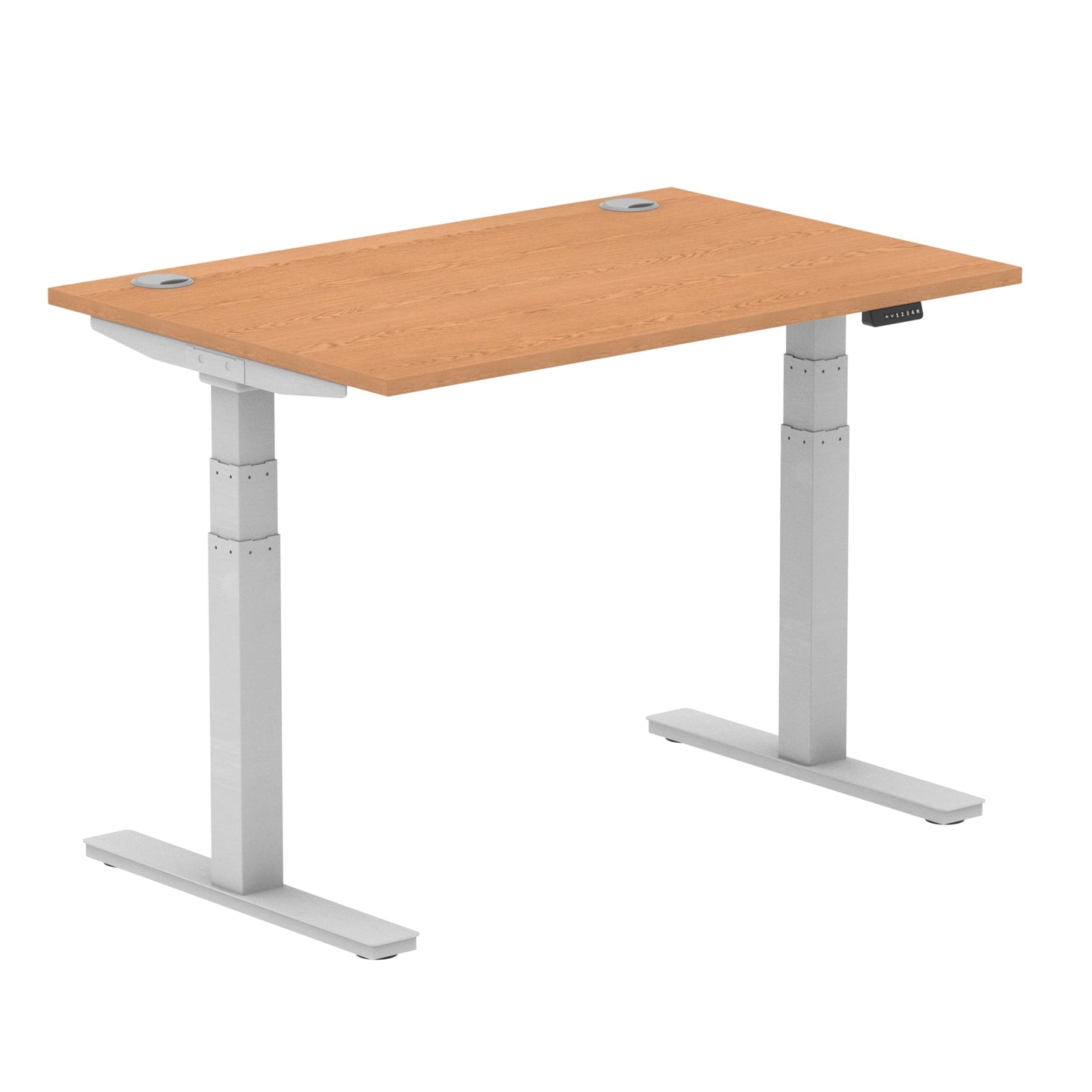 Air Height Adjustable Desk With Cable Ports and Memory Height Settings