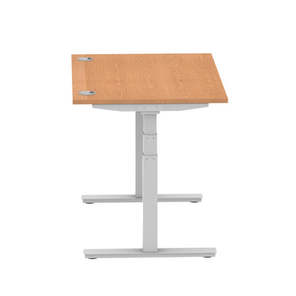 Air Height Adjustable Desk With Cable Ports and Memory Height Settings