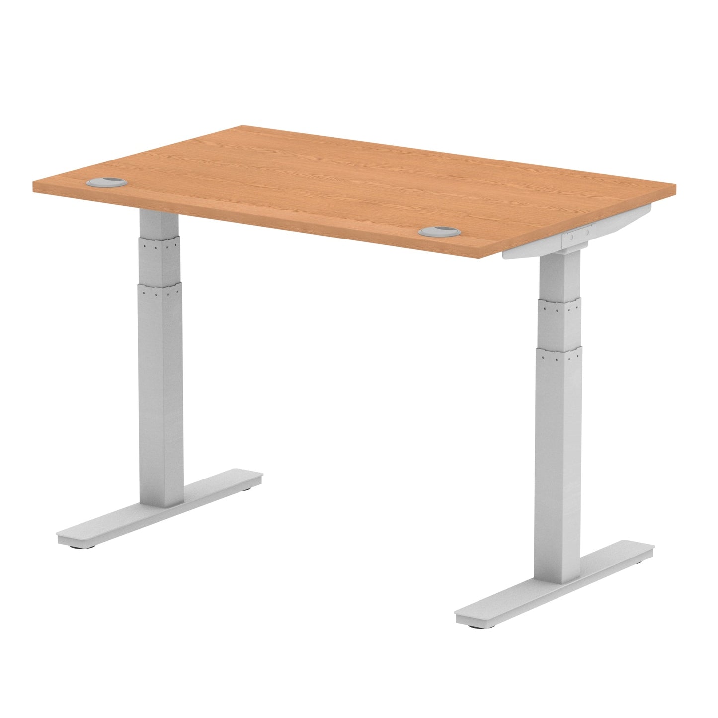 Air Height Adjustable Desk With Cable Ports and Memory Height Settings