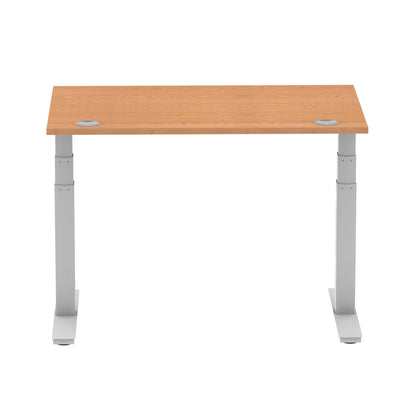 Air Height Adjustable Desk With Cable Ports and Memory Height Settings