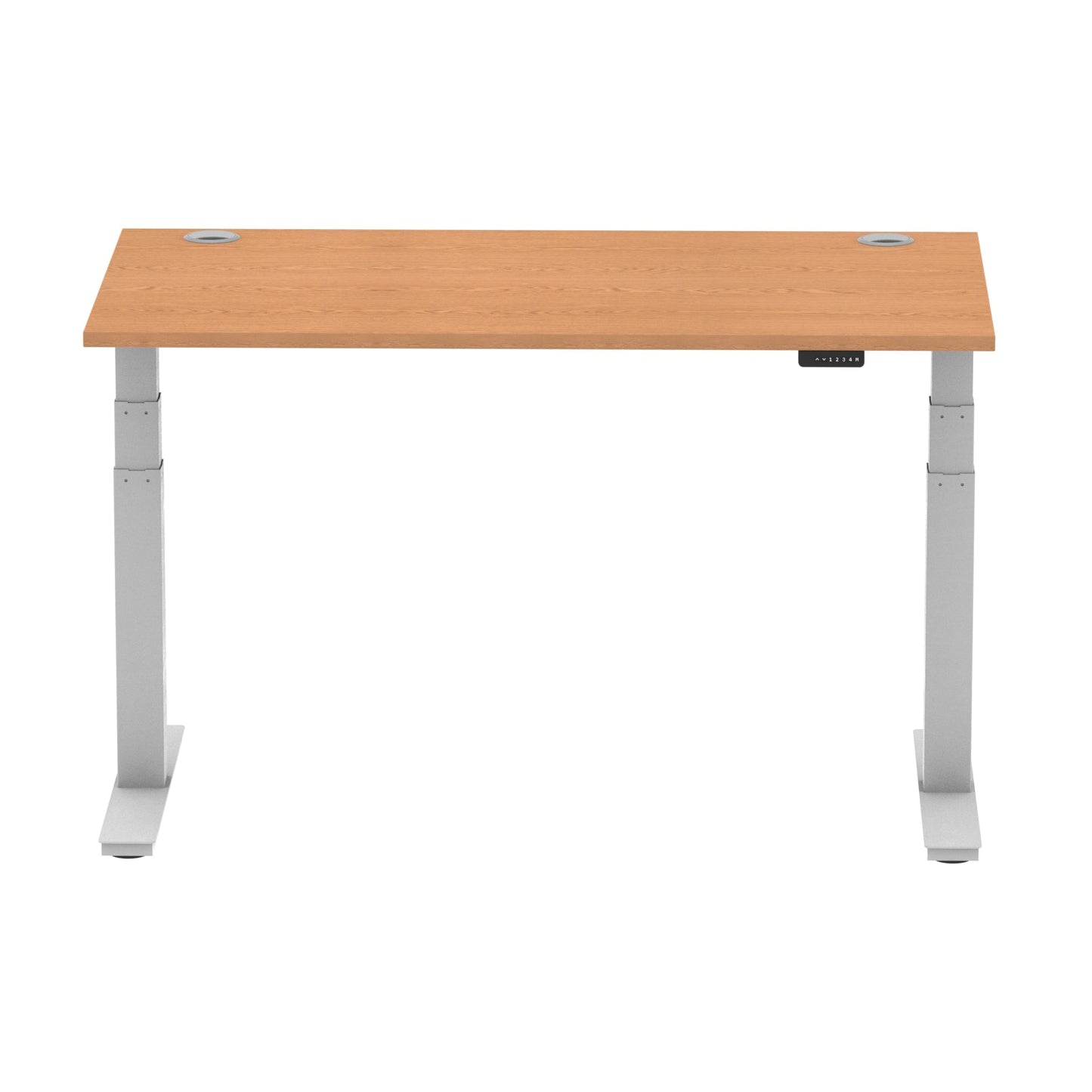 Air Height Adjustable Desk With Cable Ports and Memory Height Settings