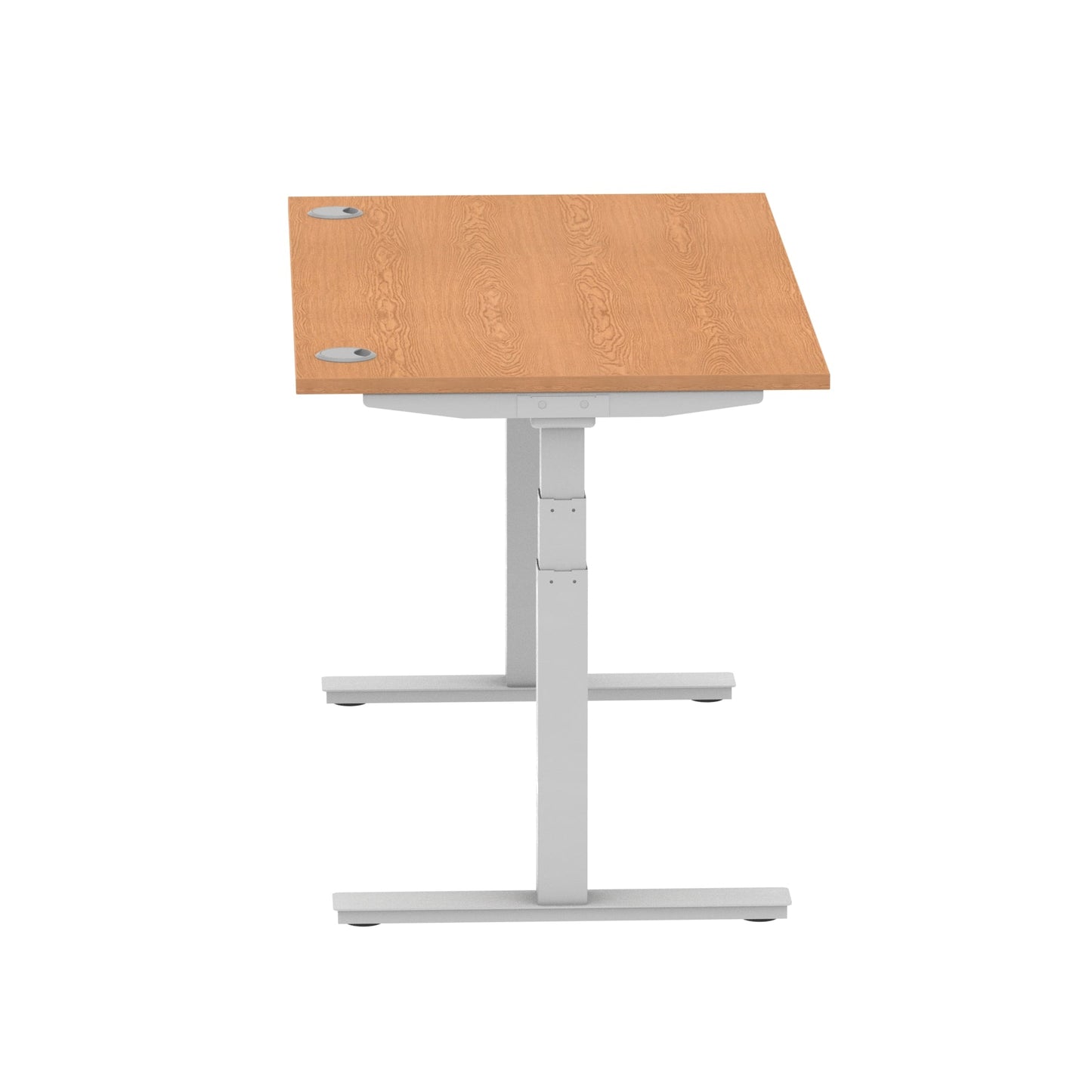 Air Height Adjustable Desk With Cable Ports and Memory Height Settings
