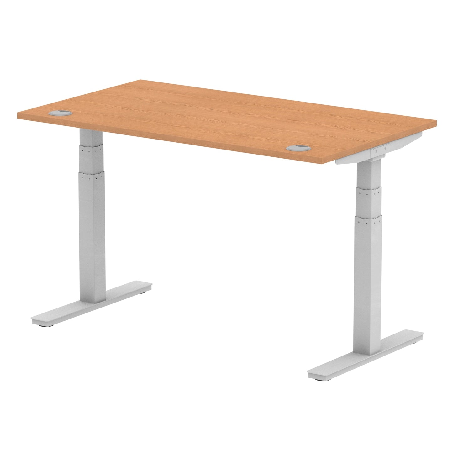 Air Height Adjustable Desk With Cable Ports and Memory Height Settings