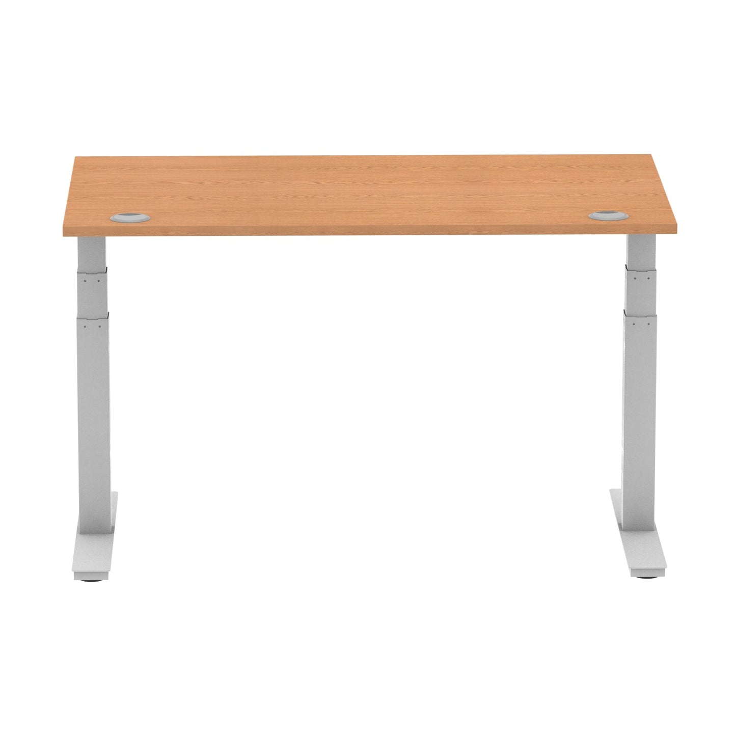 Air Height Adjustable Desk With Cable Ports and Memory Height Settings