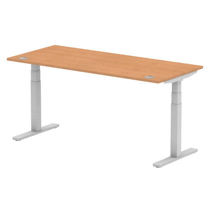 Air Height Adjustable Desk With Cable Ports and Memory Height Settings