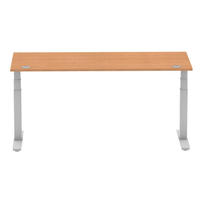 Air Height Adjustable Desk With Cable Ports and Memory Height Settings