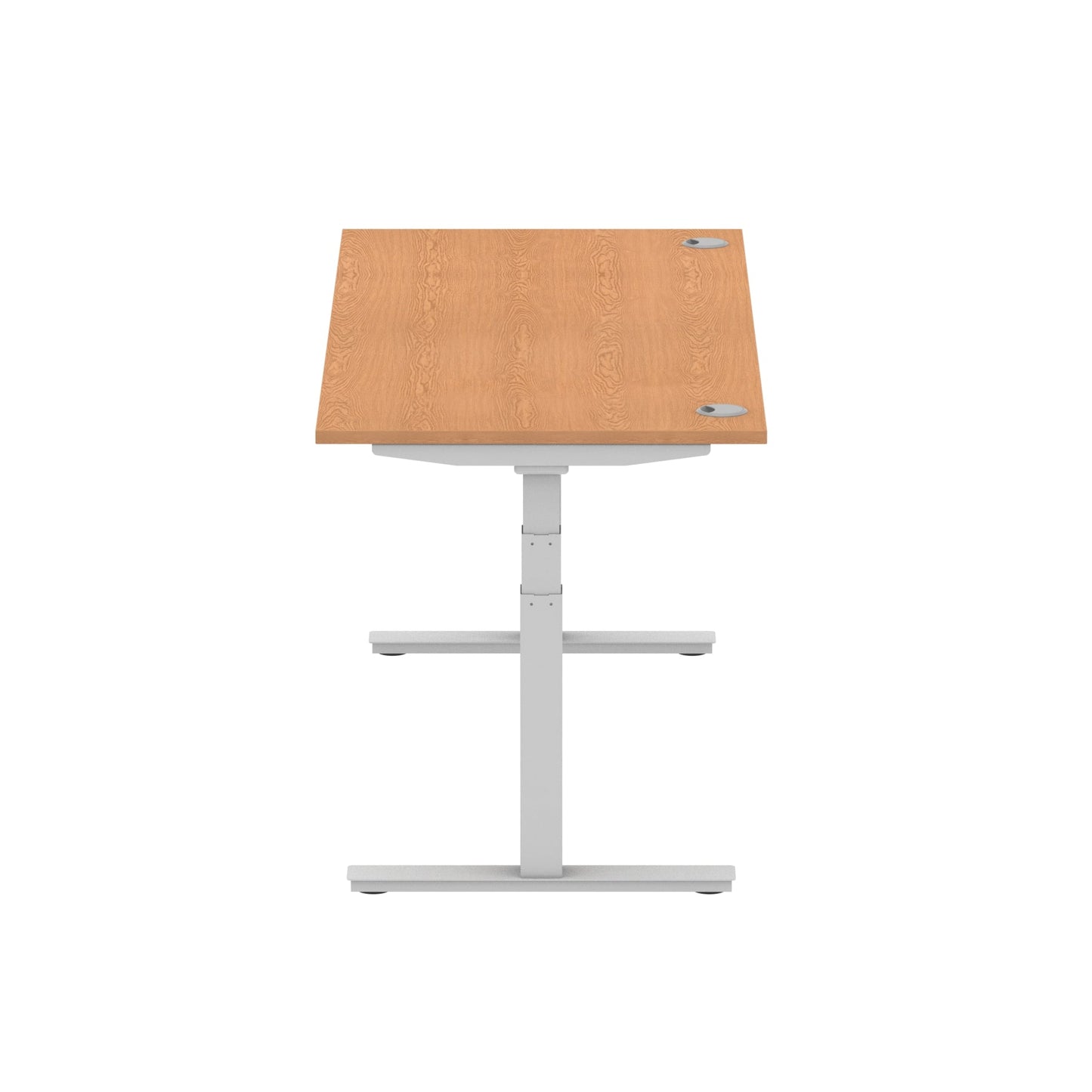 Air Height Adjustable Desk With Cable Ports and Memory Height Settings
