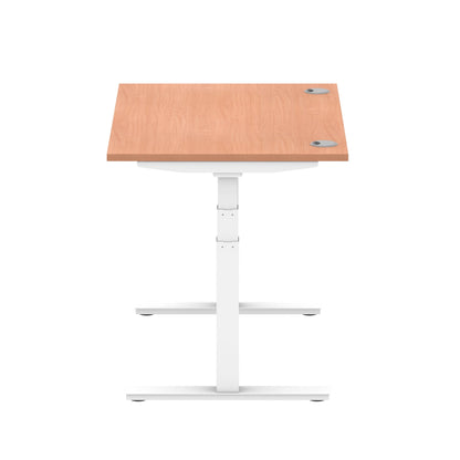 Air Height Adjustable Desk With Cable Ports and Memory Height Settings