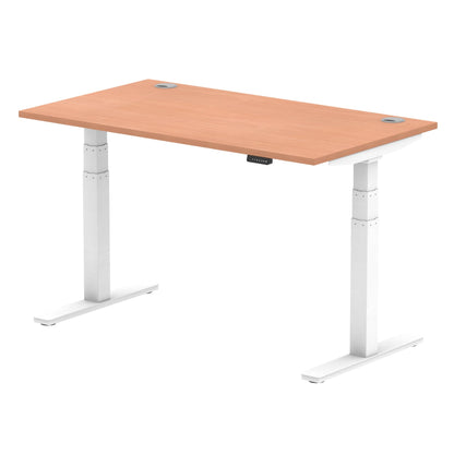 Air Height Adjustable Desk With Cable Ports and Memory Height Settings