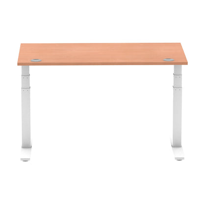 Air Height Adjustable Desk With Cable Ports and Memory Height Settings