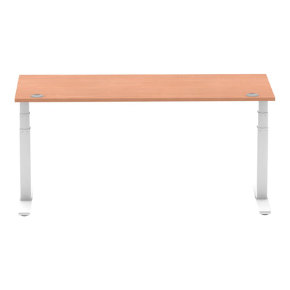 Air Height Adjustable Desk With Cable Ports and Memory Height Settings