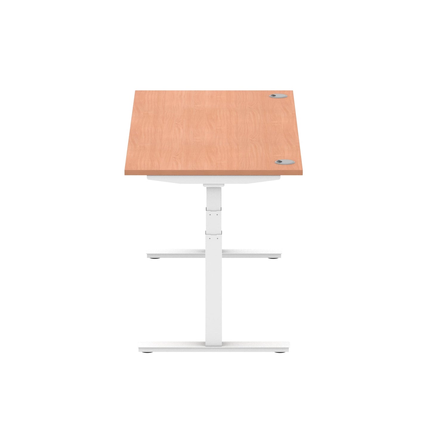 Air Height Adjustable Desk With Cable Ports and Memory Height Settings