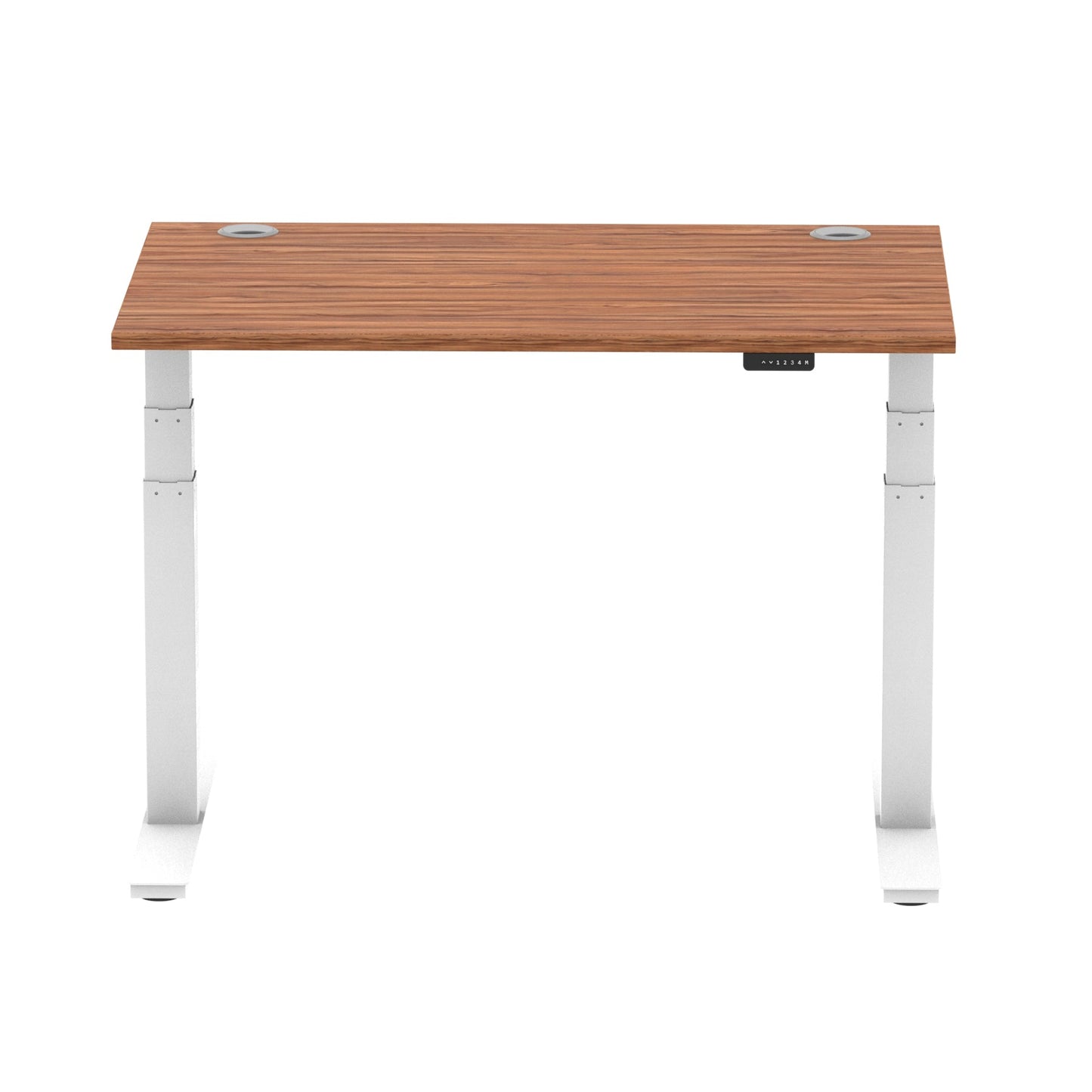 Air Height Adjustable Desk With Cable Ports and Memory Height Settings