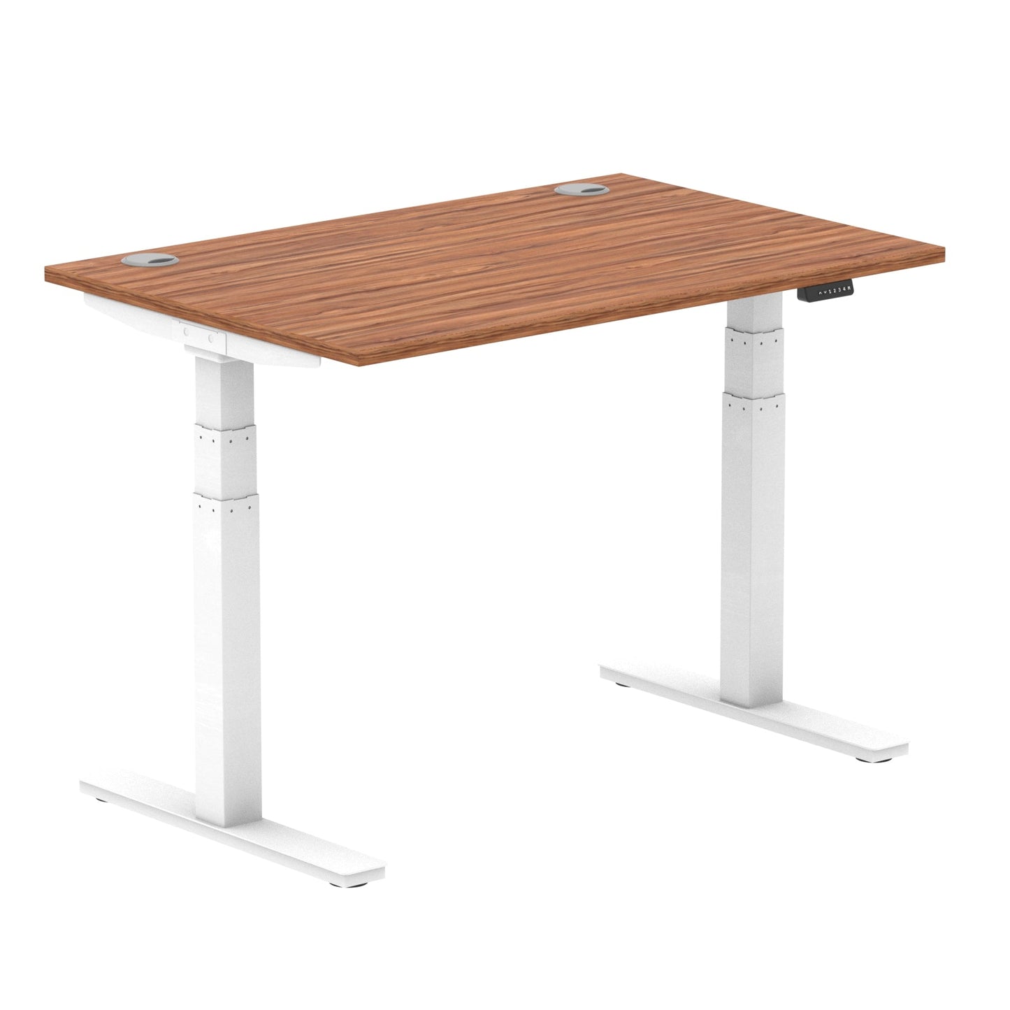 Air Height Adjustable Desk With Cable Ports and Memory Height Settings